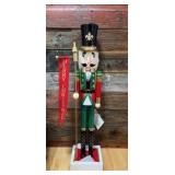 Nutcracker - 3 foot tall - light up and red banner - Retail 130