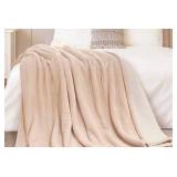 Sealy® Flannel & Sherpa Heated Midweight Blanket Full Sized With Digital Controller, New in Box, Still Sealed in Original Bag, Unopened