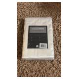 Madison Park Essentials Satin Pillowcasd Set, Two White Satin Pillow Cases