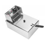2500W 6L 6.3QT Electric Deep Fryer Commercial Tabletop Restaurant Fry Basket