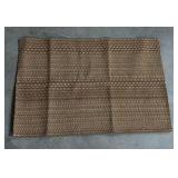 Rug - Kitchen or Entery Mat 2x3 - Brown colors - 2x3 anti slip