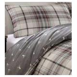 Eddie Bauer Plaid 3-Pc. Comforter Set, Full/Queen Sized Bed