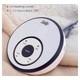 Sealy® Flannel & Sherpa Heated Midweight Blanket Full Sized With Digital Controller, New in Box, Still Sealed in Original Bag, Unopened