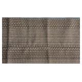 Rug - Kitchen or Entery Mat 2x3 - Brown colors - 2x3 anti slip