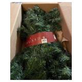 Vickerman 9ft Douglas Fir Garland with LED Lights Great for Christmas Decorating