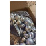 Silver Christmas Ball Wreath, Beautiful and Elegant, New in Box With Original Packaging, Great for Your Front Door