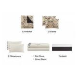 Broadhaven Kent 8-pc. Reversible Complete Bedding Set with Sheets