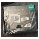 Queen - London Fog Cotton Flannel 4pc Sheet Set - 1 - Flat 1 - Fitted - 2 Pillow Cases -