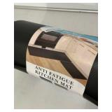 Anti Fatigue Kitchen Mats, Set of 2 Black, Still in Original Roll