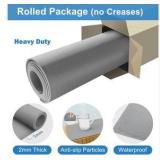 Silicone Mats for Kitchen Counter 47"x23.6"x0.08”, Largest Heat Resistant Mat Shipped Rolled Up Kitchen Island Silicone Countertop Protector Mat Nonslip Extra Large Counter Mat, Dark Gray