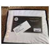 Hudson Hotel Egyptian Cotton Blend 6-Piece Shest Set, White Sheet Set Queen Sized 800 Thread Count Flat Sheet, Fitted Sheet and 4 Pillow Cases