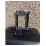 Wine Suitcase - hard shell luggage - carries 6 bottles - w/ wheels, handle and lock - 15x11x17 - retail $150