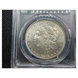 Beautiful Gem+ 1878-S Silver Morgan Dollar - PCGS MS66 - PCGS Price Guide Value for an MS66 is $1,150.00