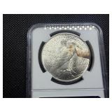 1923 Silver Peace Dollar - NGC MS64 - NGC Price Guide Value for an MS62 is $95