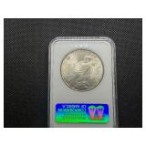 1924 Silver Peace Dollar - NGC MS65 - NGC Price Guide Value for an MS62 is $220