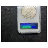 1924 Silver Peace Dollar - NGC MS65 - NGC Price Guide Value for an MS62 is $220