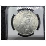 1925 Silver Peace Dollar - NGC MS62