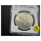 1926 Silver Peace Dollar - NGC MS61