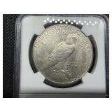 1926 Silver Peace Dollar - NGC MS61