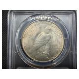1934-D Silver Peace Dollar - PCGS MS64 - PCGS Price Guide Value for an MS64 is $650