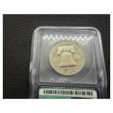 1963 Proof Franklin Silver Half Dollar  ICG PR63