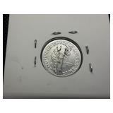 Key Date 1921 Silver Mercury Dime - Greysheet Wholesale Value for an F12 is $100