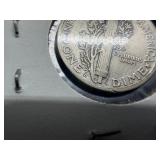 Key Date 1921-D Silver Mercury Dime - Greysheet Wholesale Value for an F12 is $150