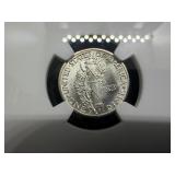 1942-D Silver Mercury Dime NGC MS65  - NGC Price Guide Value for an MS65  is $40