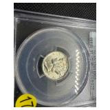 1944 Silver Mercury Dime PCGS MS65  - PCGS Price Guide Value for an MS65  is $55