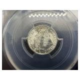 1944 Silver Mercury Dime PCGS MS65  - PCGS Price Guide Value for an MS65  is $55