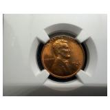 1946-D Lincoln Cent NGC MS66 RD - NGC Price Guide Value for an MS66 RD is $30
