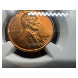 1946-D Lincoln Cent NGC MS66 RD - NGC Price Guide Value for an MS66 RD is $30