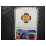 1946-D Lincoln Cent NGC MS66 RD - NGC Price Guide Value for an MS66 RD is $30