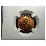 1946-S Lincoln Cent NGC MS66 RD - NGC Price Guide Value for an MS66 RD is $32.50