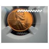 1951-D Lincoln Cent NGC MS66 RD - NGC Price Guide Value for an MS66 RD is $55