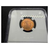 1951-D Lincoln Cent NGC MS66 RD - NGC Price Guide Value for an MS66 RD is $55