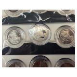 Five Original US Mint 3-Coin Sets of 2010 America the Beautiful PDS Washington Quarter US Park Sets in Original Mint Package W/COA
