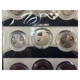 Five Original US Mint 3-Coin Sets of 2010 America the Beautiful PDS Washington Quarter US Park Sets in Original Mint Package W/COA