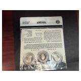 Five Original US Mint 3-Coin Sets of 2010 America the Beautiful PDS Washington Quarter US Park Sets in Original Mint Package W/COA