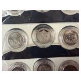 Five Original US Mint 3-Coin Sets of 2011 America the Beautiful PDS Washington Quarter US Park Sets in Original Mint Package W/COA