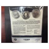 Five Original US Mint 3-Coin Sets of 2011 America the Beautiful PDS Washington Quarter US Park Sets in Original Mint Package W/COA