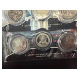 Five Original US Mint 3-Coin Sets of 2012 America the Beautiful PDS Washington Quarter US Park Sets in Original Mint Package W/COA