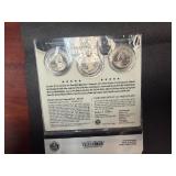 Five Original US Mint 3-Coin Sets of 2012 America the Beautiful PDS Washington Quarter US Park Sets in Original Mint Package W/COA