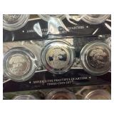 Five Original US Mint 3-Coin Sets of 2031 America the Beautiful PDS Washington Quarter US Park Sets in Original Mint Package W/COA