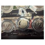Five Original US Mint 3-Coin Sets of 2031 America the Beautiful PDS Washington Quarter US Park Sets in Original Mint Package W/COA
