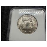 1956 Franklin Silver Half Dollar  NGC MS65 -  NGC Price Guide Value for an MS65 is $55