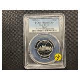 1999-S Silver New Jersey Washington Quarter PCGS PR69DCAM - PCGS Price Guide Value for a PR69DCAM is $25