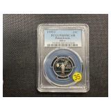 1999-S Silver Pennsylvania Washington Quarter PCGS PR68DCAM - PCGS Price Guide Value for a PR68DCAM is $17