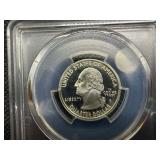 1999-S Silver Pennsylvania Washington Quarter PCGS PR68DCAM - PCGS Price Guide Value for a PR68DCAM is $17