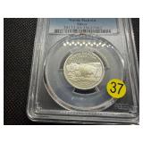 2006-S Silver North Dakota Washington Quarter PCGS PR69DCAM - PCGS Price Guide Value for a PR69DCAM is $25